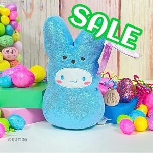 Sanrio Cinnamoroll Peeps Marshmallow Scented Easter Bunny Plush NWT Hello Kitty